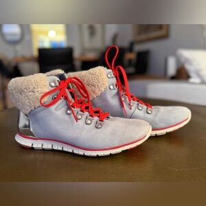 Cole Haan ZERØGRAND Waterproof Shearling Boots -  (size 10 but fits 9 or 9.5)